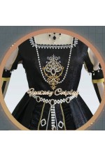 Identity V Journalist Alice DeRoss Eternity Black Dress Gothic Cosplay Costume